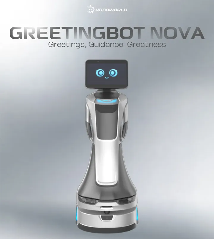 Robot lễ tân GreetingBot Nova