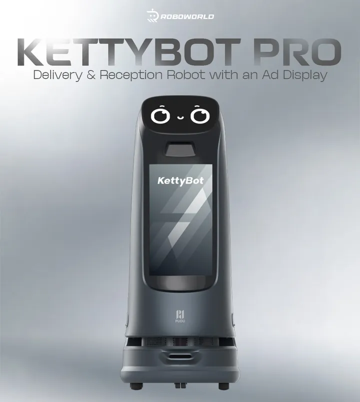 Robot phục vụ KettyBot Pro